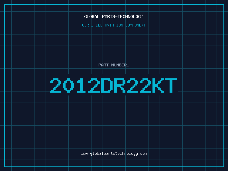 Aviation Part 2012DR22KT