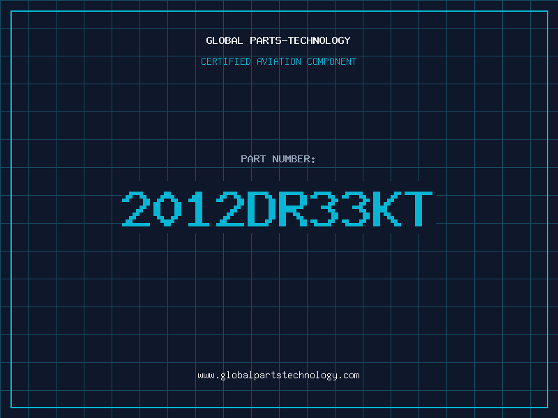 Aviation Part 2012DR33KT
