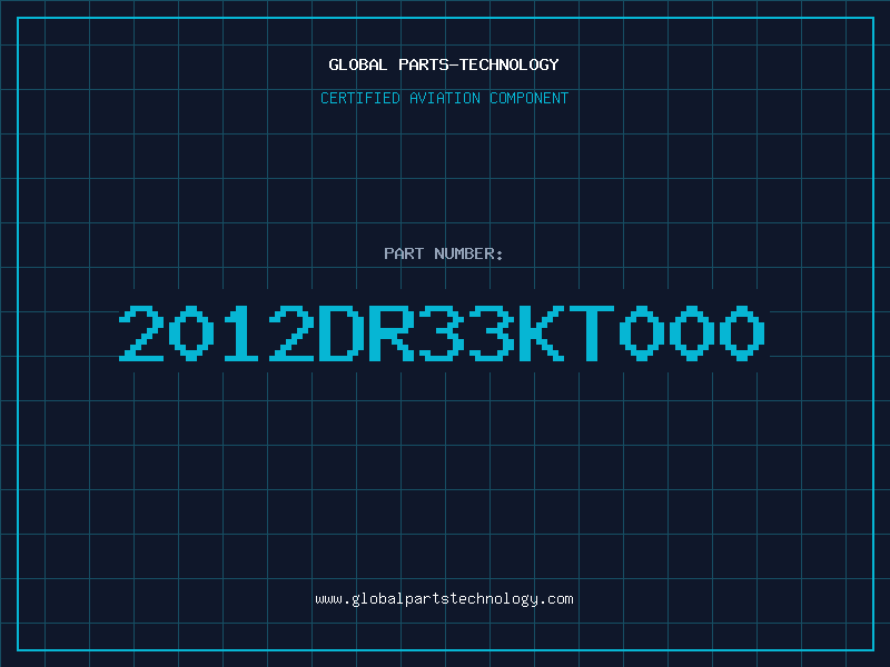 Aviation Part 2012DR33KT000