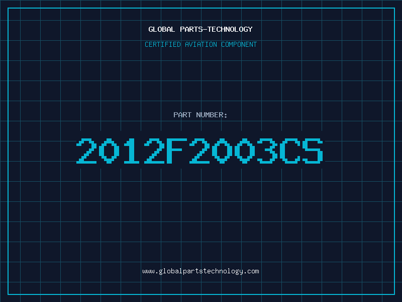 Aviation Part 2012F2003CS