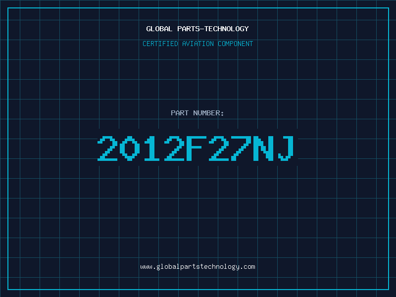 Aviation Part 2012F27NJ