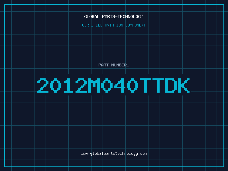 Aviation Part 2012M040TTDK