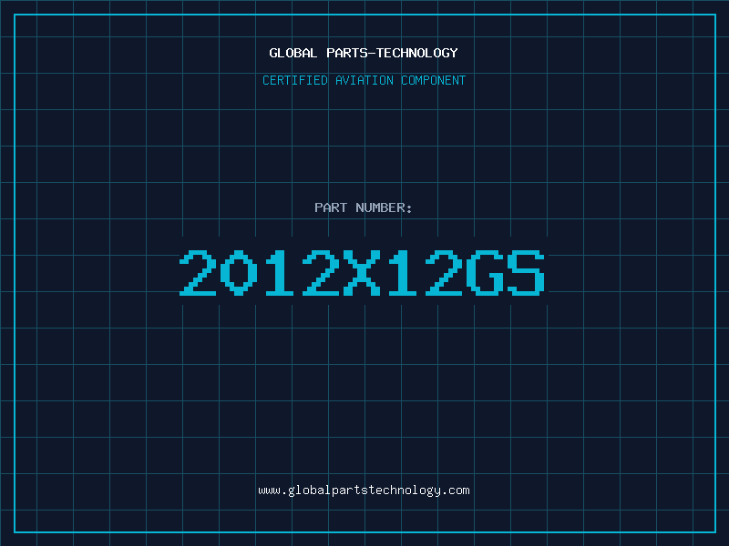 Aviation Part 2012X12GS