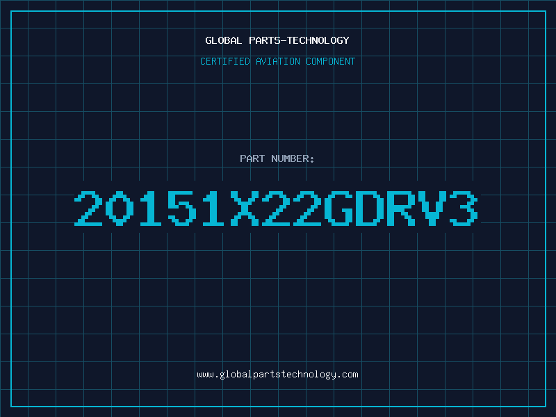Aviation Part 20151X22GDRV3