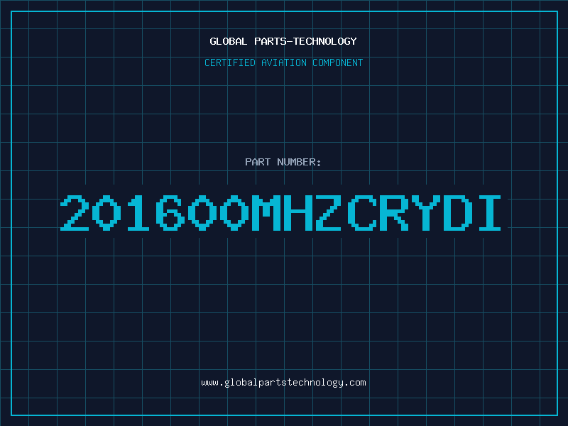Aviation Part 201600MHZCRYDI