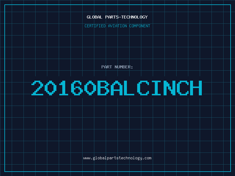 Aviation Part 20160BALCINCH