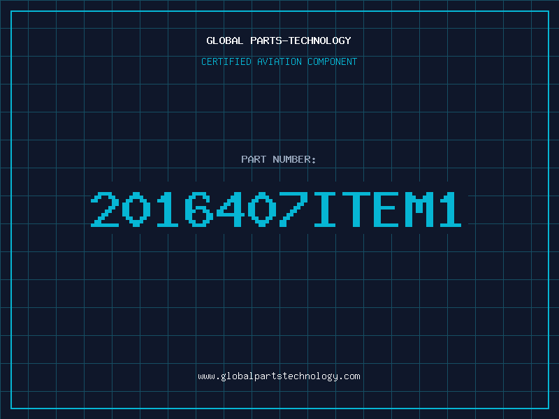 Aviation Part 2016407ITEM1
