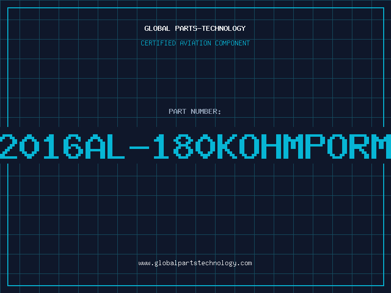 Aviation Part 2016AL-180KOHMPORM