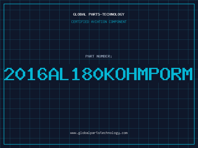 Aviation Part 2016AL180KOHMPORM