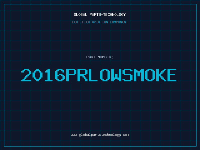 Aviation Part 2016PRLOWSMOKE