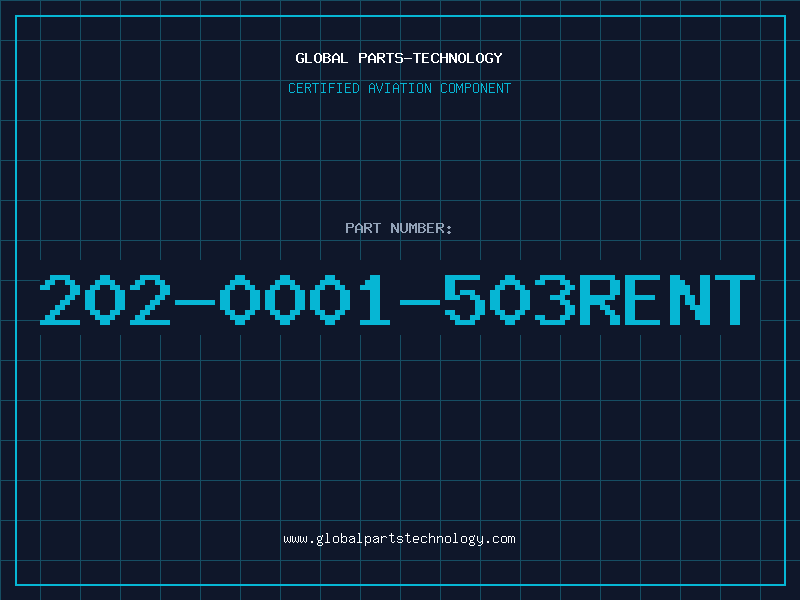 Aviation Part 202-0001-503RENT