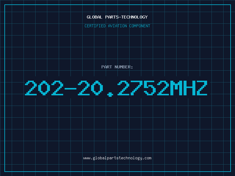 Aviation Part 202-20.2752MHZ