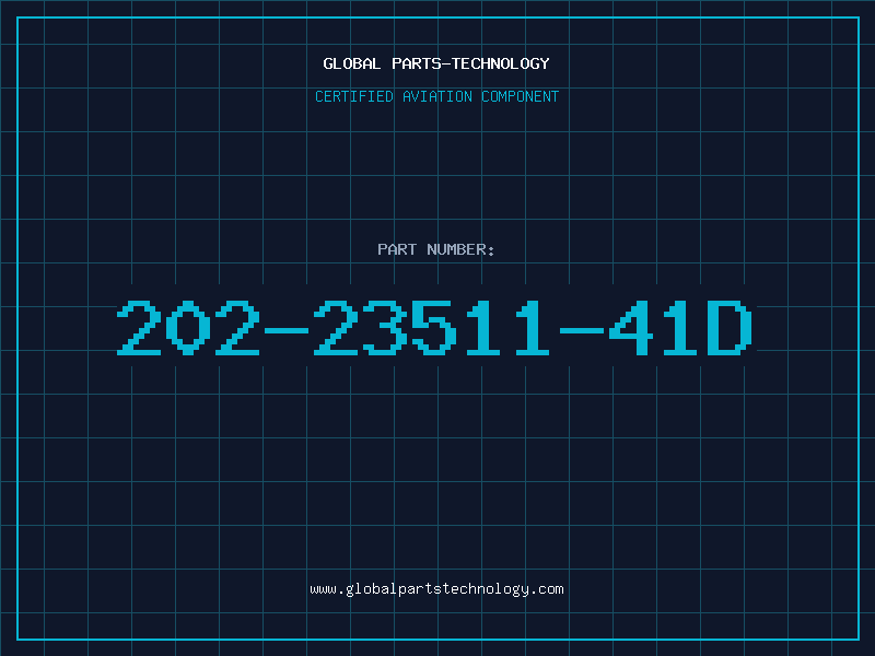 Aviation Part 202-23511-41D