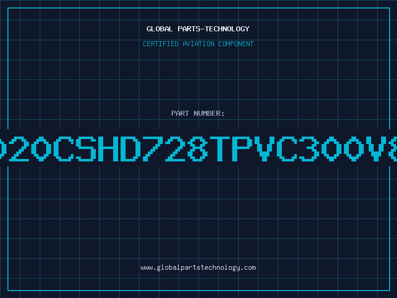Aviation Part 2020CSHD728TPVC300V80