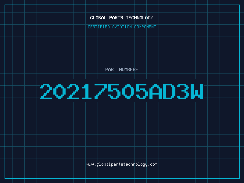 Aviation Part 20217505AD3W