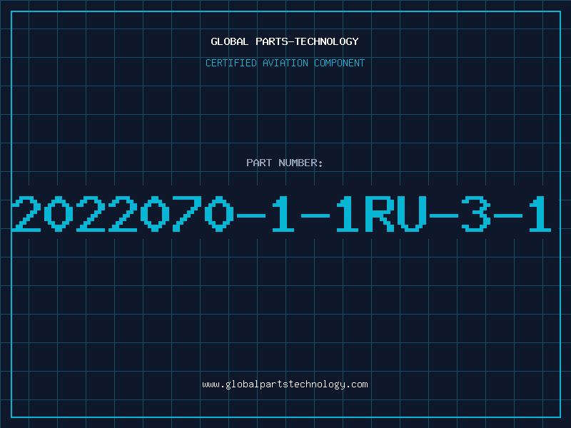 Aviation Part 2022070-1-1RU-3-1