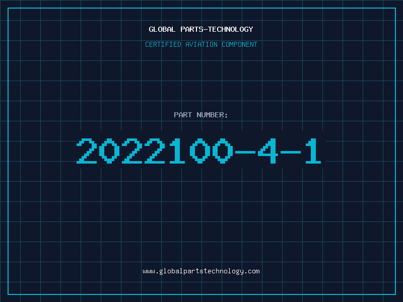 Aviation Part 2022100-4-1