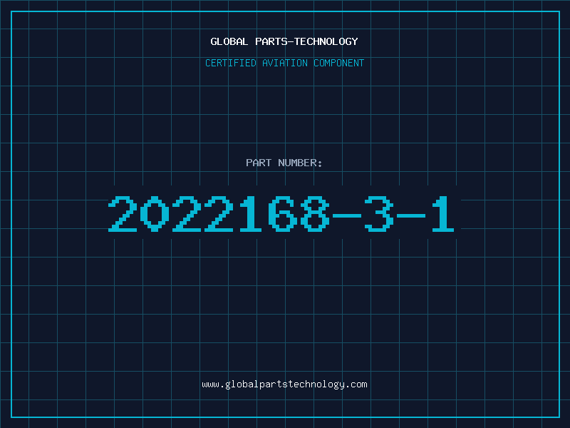 Aviation Part 2022168-3-1
