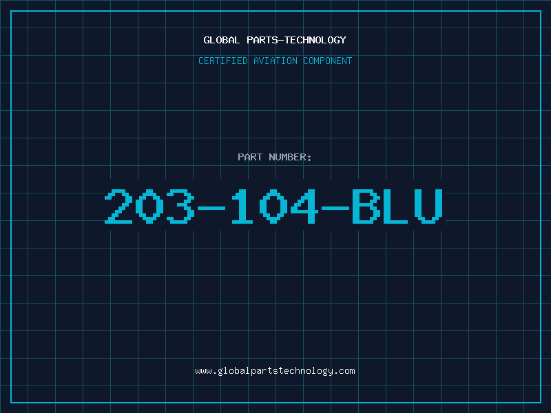 Aviation Part 203-104-BLU