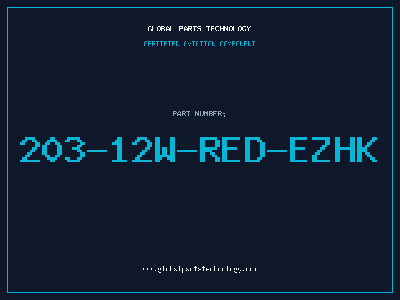 Aviation Part 203-12W-RED-EZHK