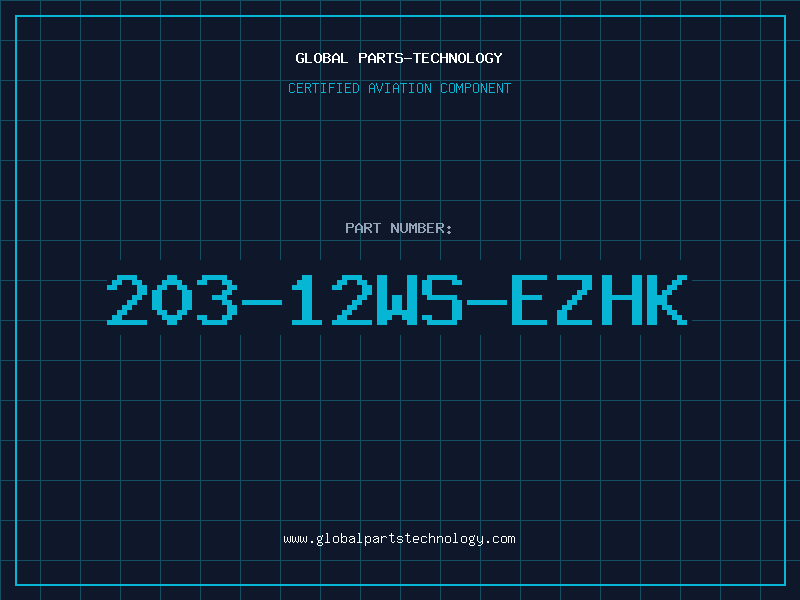 Aviation Part 203-12WS-EZHK