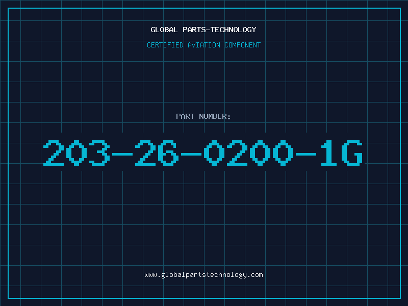 Aviation Part 203-26-0200-1G