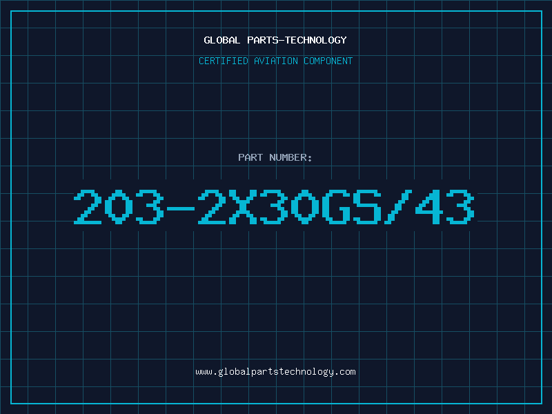 Aviation Part 203-2X30GS/43
