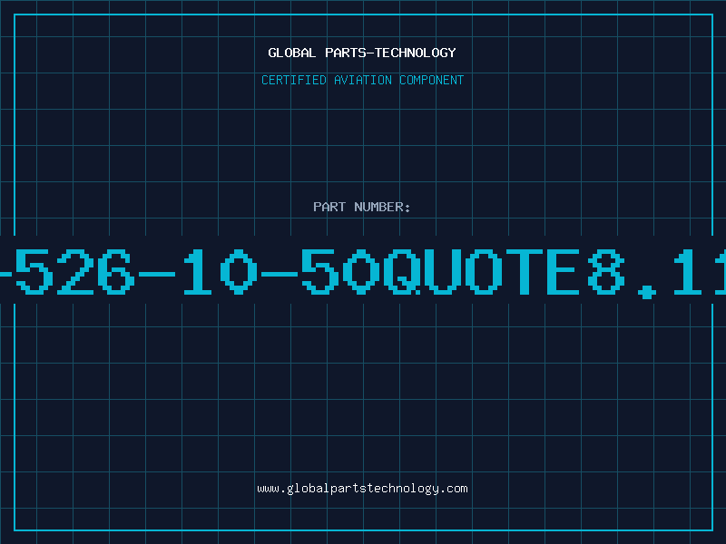 Aviation Part 203-526-10-50QUOTE8.11.00