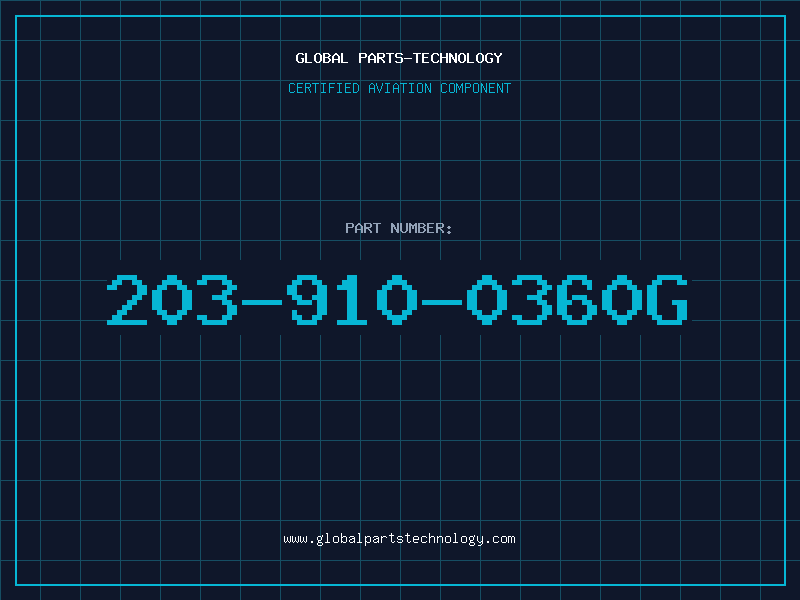 Aviation Part 203-910-0360G