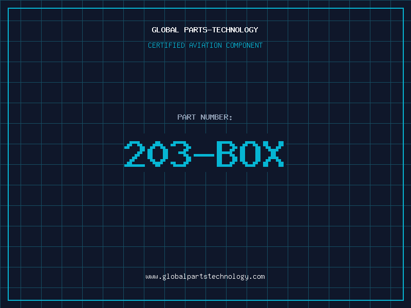 Aviation Part 203-BOX