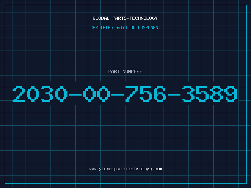 Aviation Part 2030-00-756-3589