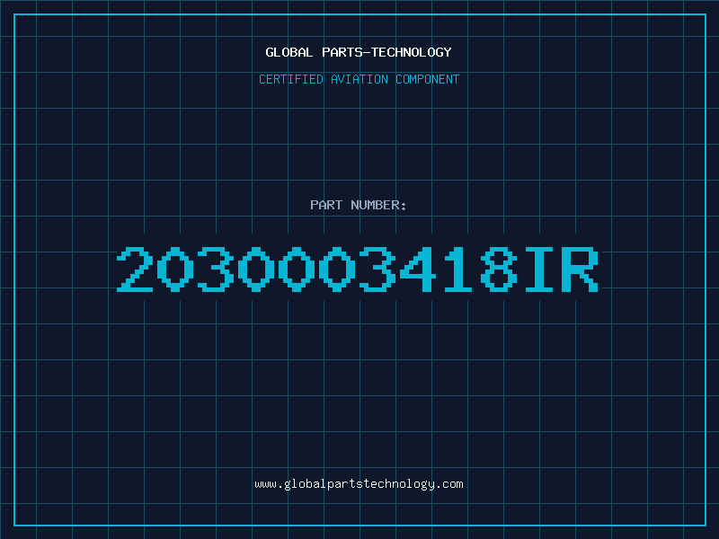 Aviation Part 2030003418IR