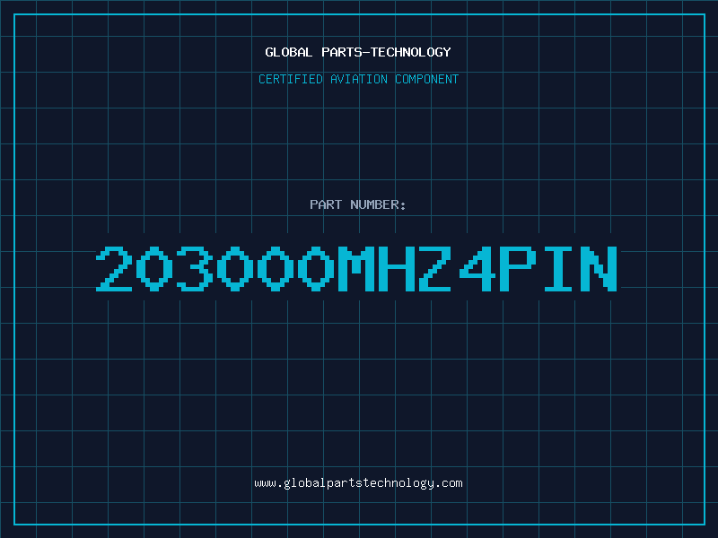 Aviation Part 203000MHZ4PIN