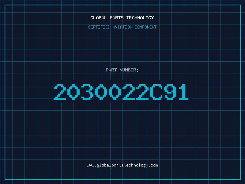 Aviation Part 2030022C91