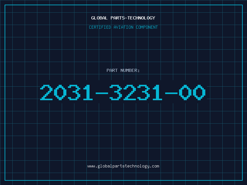 Aviation Part 2031-3231-00