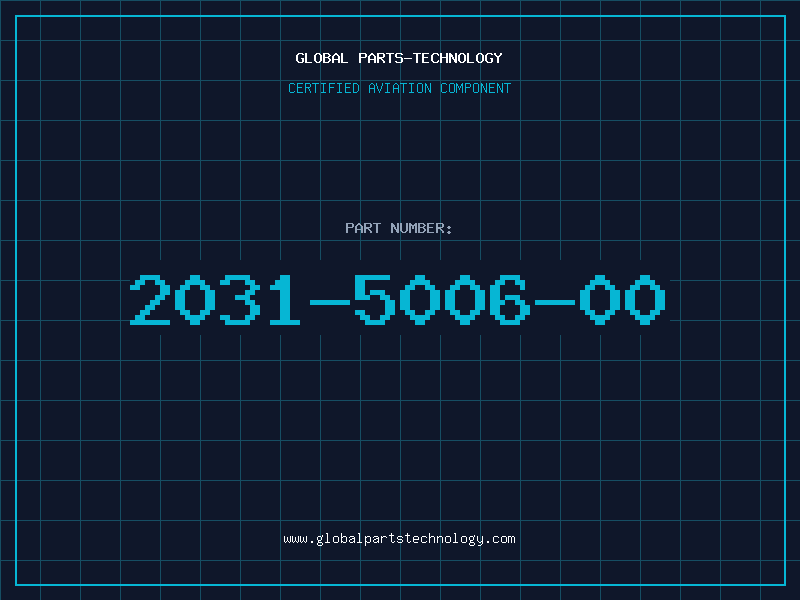 Aviation Part 2031-5006-00