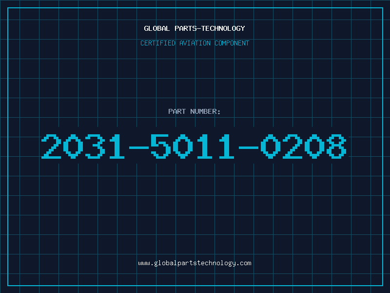 Aviation Part 2031-5011-0208