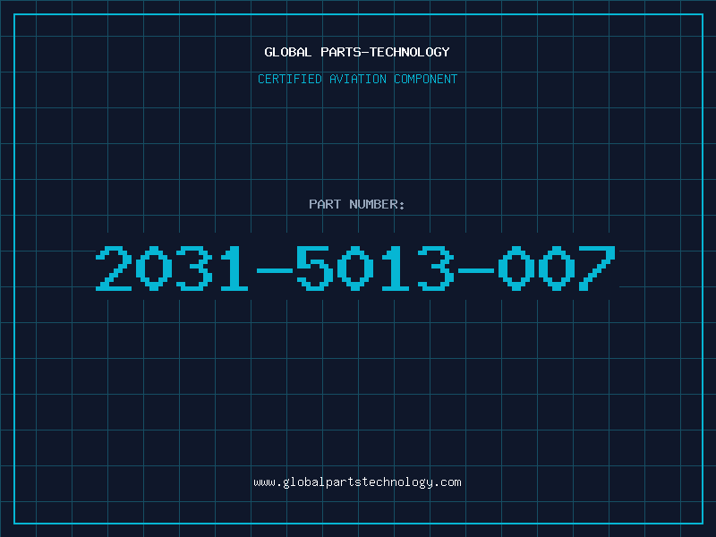 Aviation Part 2031-5013-007