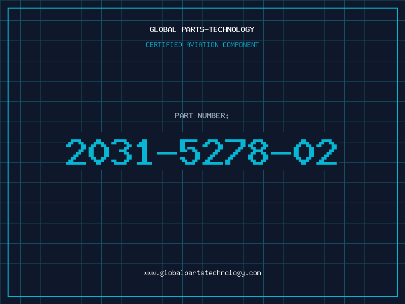 Aviation Part 2031-5278-02