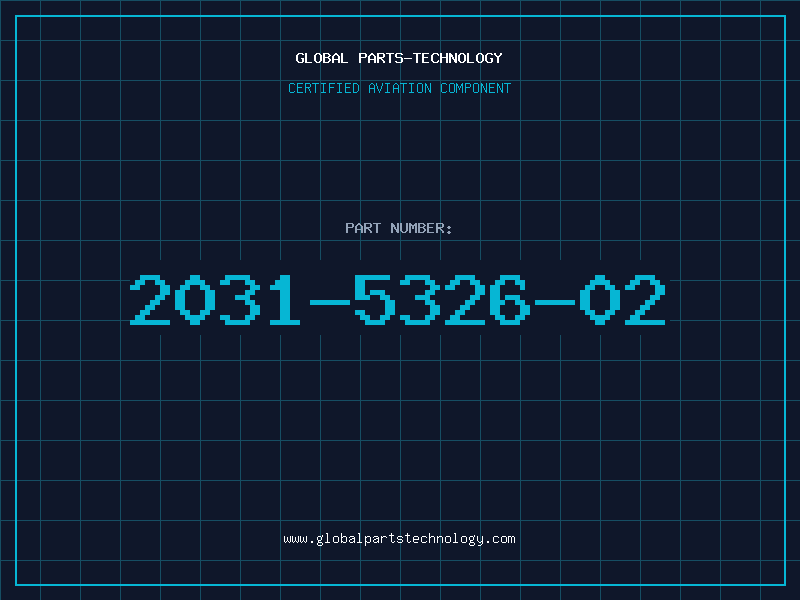 Aviation Part 2031-5326-02