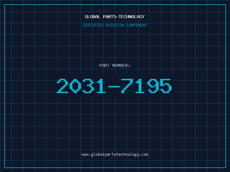 Aviation Part 2031-7195