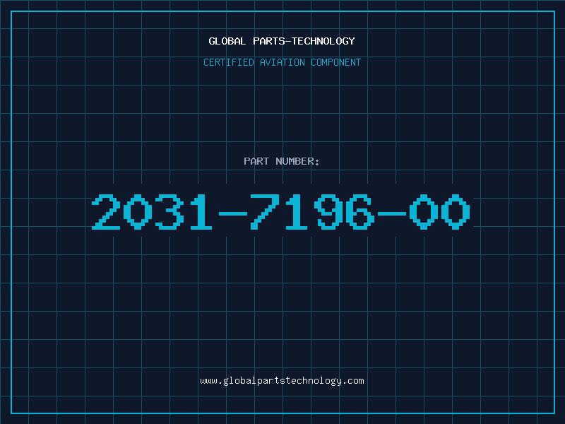 Aviation Part 2031-7196-00