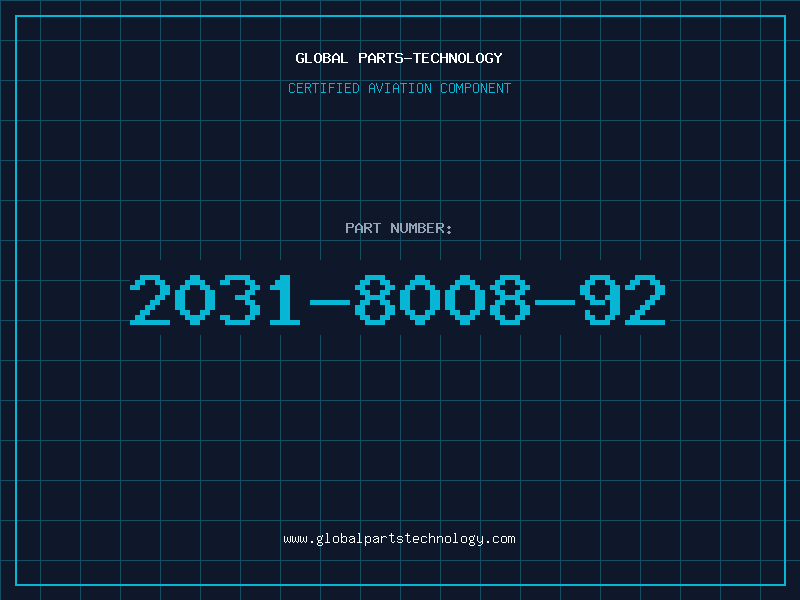 Aviation Part 2031-8008-92