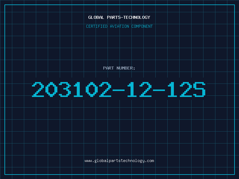 Aviation Part 203102-12-12S