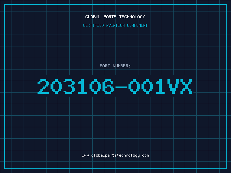 Aviation Part 203106-001VX