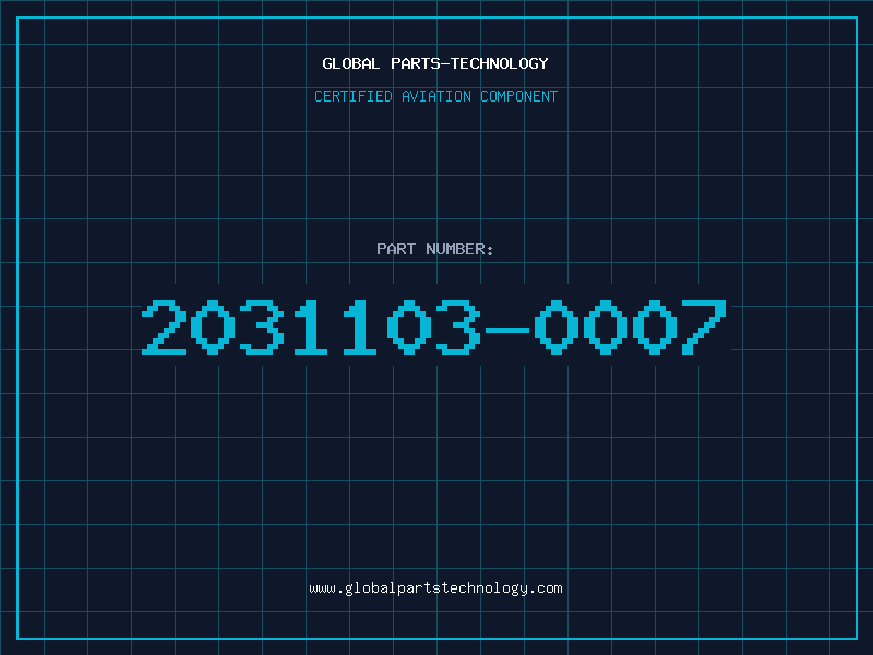 Aviation Part 2031103-0007