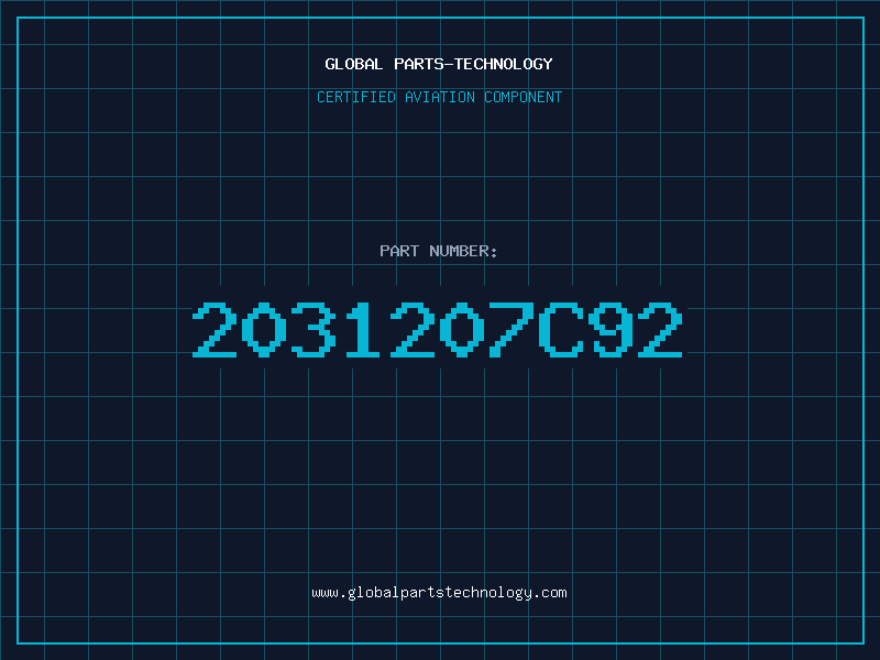 Aviation Part 2031207C92
