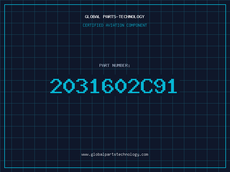Aviation Part 2031602C91
