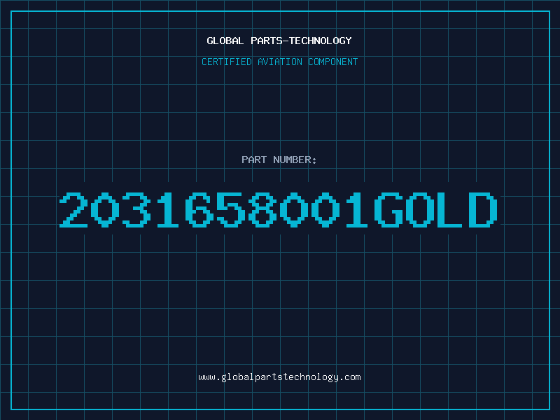 Aviation Part 2031658001GOLD