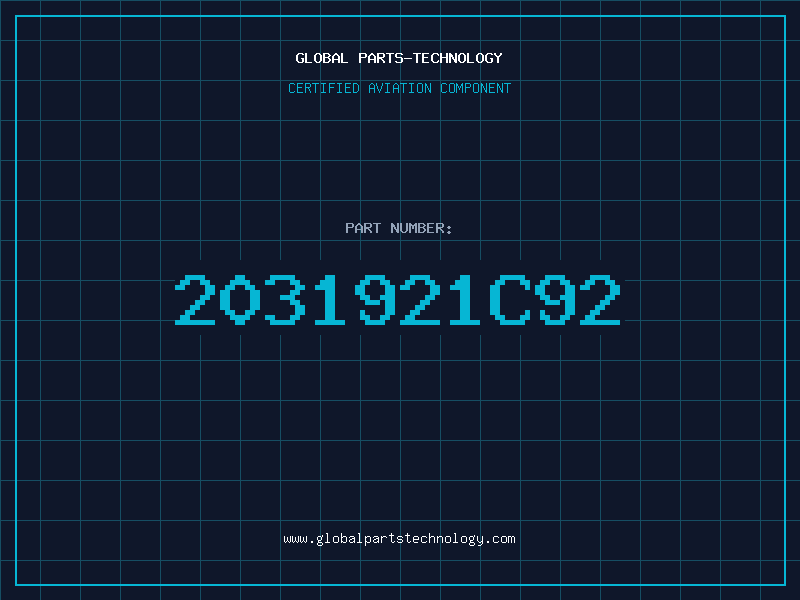 Aviation Part 2031921C92